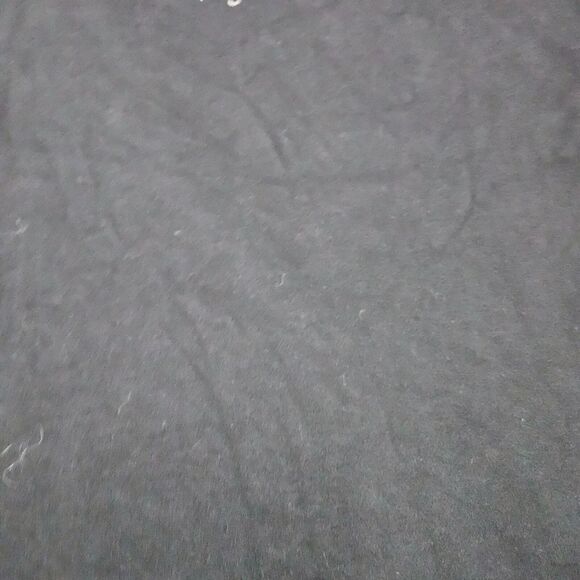 Classic Elements Womens T-Shirt Black Size XL 100% Cotton Short Sleeve Flower - Picture 11 of 12